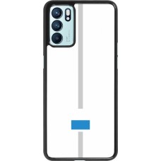 OPPO Reno6 5G Case Hülle - Kanton LU weiss