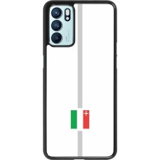 OPPO Reno6 5G Case Hülle - Kanton NE weiss