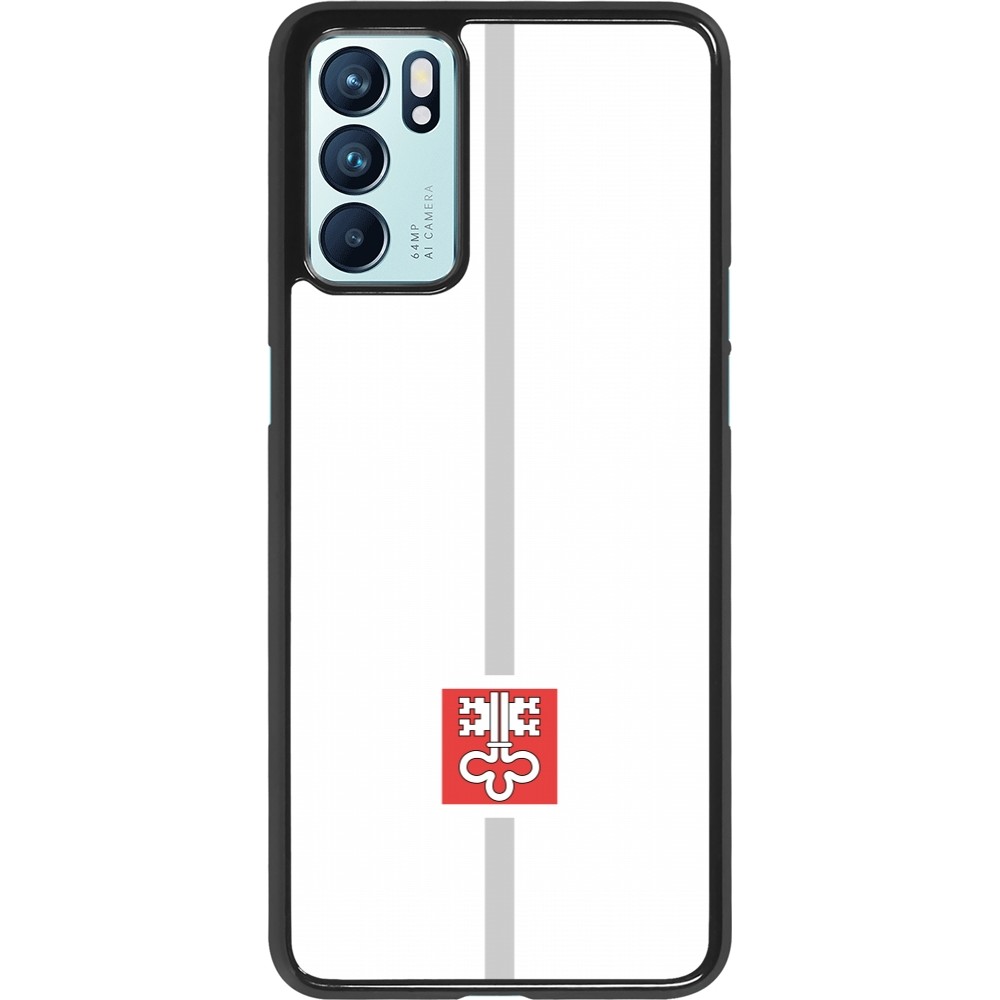 OPPO Reno6 5G Case Hülle - Kanton NW weiss