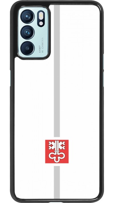 OPPO Reno6 5G Case Hülle - Kanton NW weiss