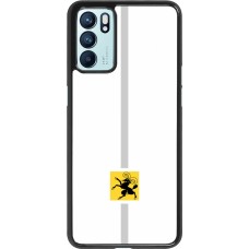 OPPO Reno6 5G Case Hülle - Kanton SH weiss