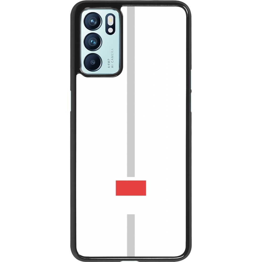 OPPO Reno6 5G Case Hülle - Kanton SO weiss