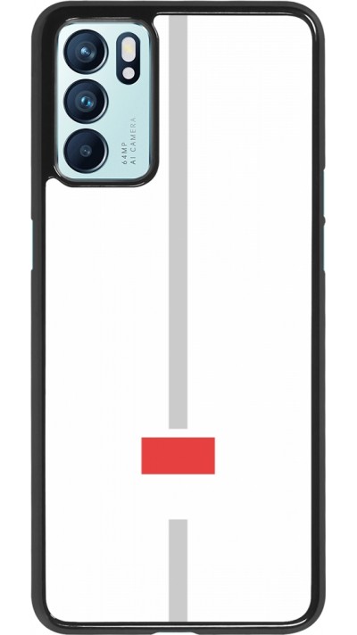 OPPO Reno6 5G Case Hülle - Kanton SO weiss