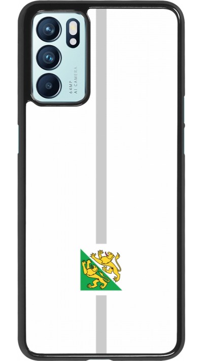 OPPO Reno6 5G Case Hülle - Kanton TG weiss