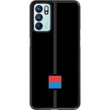 OPPO Reno6 5G Case Hülle - Kanton TI schwarz