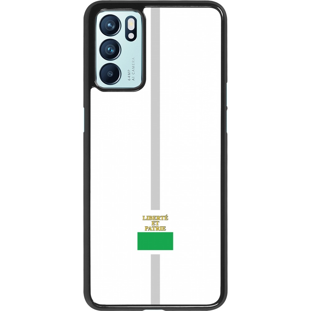 OPPO Reno6 5G Case Hülle - Kanton VD weiss