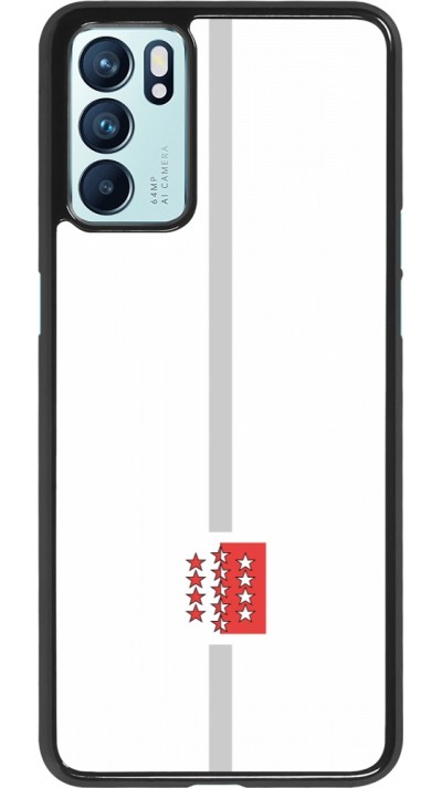 OPPO Reno6 5G Case Hülle - Kanton VS weiss