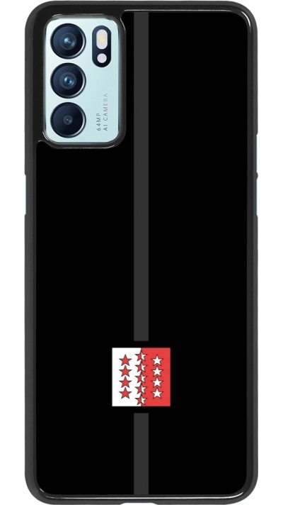 OPPO Reno6 5G Case Hülle - Kanton VS schwarz