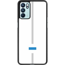 OPPO Reno6 5G Case Hülle - Kanton ZG weiss