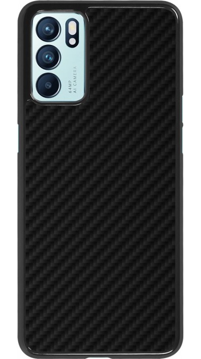 Coque Oppo Reno6 5G - Carbon Basic