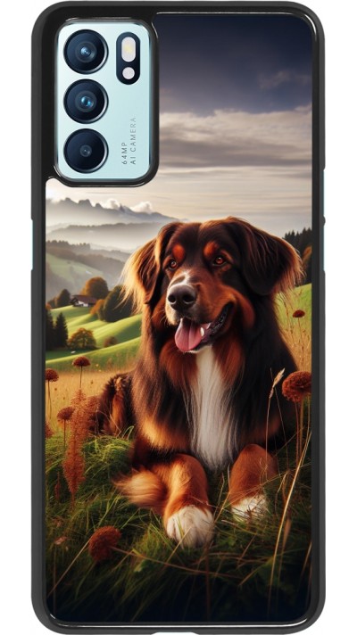 Coque OPPO Reno6 5G - Chien Campagne Suisse