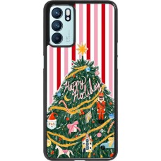 Coque OPPO Reno6 5G - Christmas 25 Happy Holiday