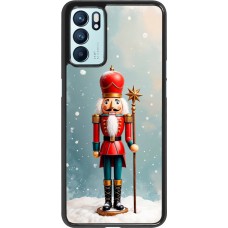 Coque OPPO Reno6 5G - Christmas 25 Nutcracker Snow