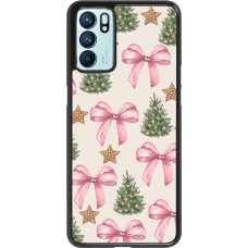 Coque OPPO Reno6 5G - Christmas 25 Vintage Ribbons