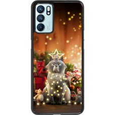 Coque OPPO Reno6 5G - Christmas 25 Xmas Cat