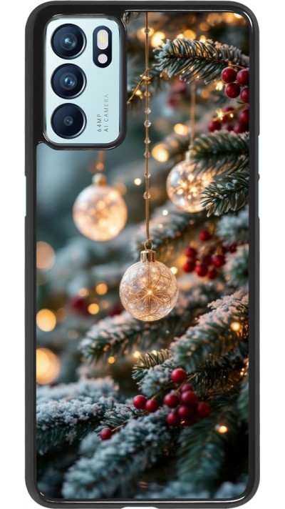 Coque OPPO Reno6 5G - Christmas 25 Xmas Decorated Tree