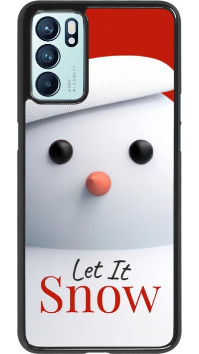 Coque OPPO Reno6 5G - Christmas 25 Xmas Snowman