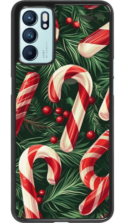 Coque OPPO Reno6 5G - Christmas 25 Xmas Stick