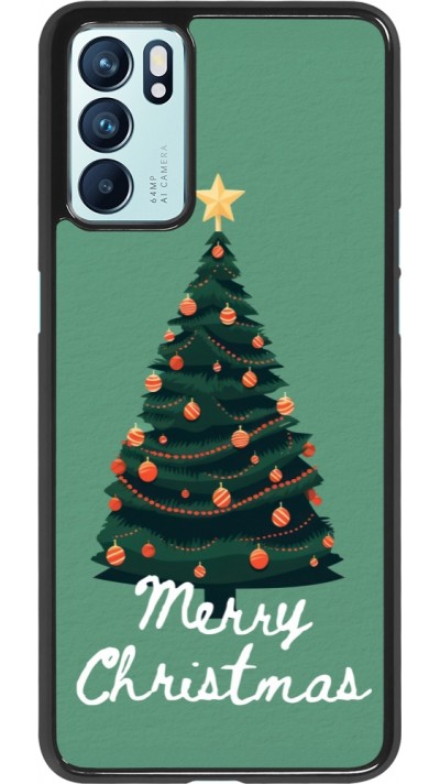 Coque OPPO Reno6 5G - Christmas 25 Xmas Tree