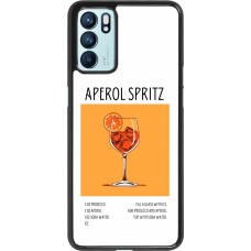 OPPO Reno6 5G Case Hülle - Cocktail Rezept Aperol Spritz