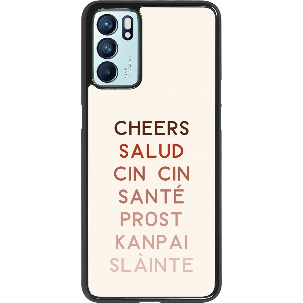 Coque OPPO Reno6 5G - Cocktail Cheers Salud