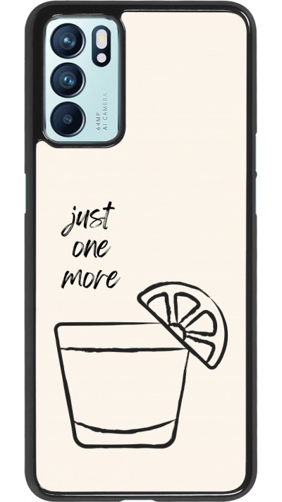 OPPO Reno6 5G Case Hülle - Cocktail Just one more