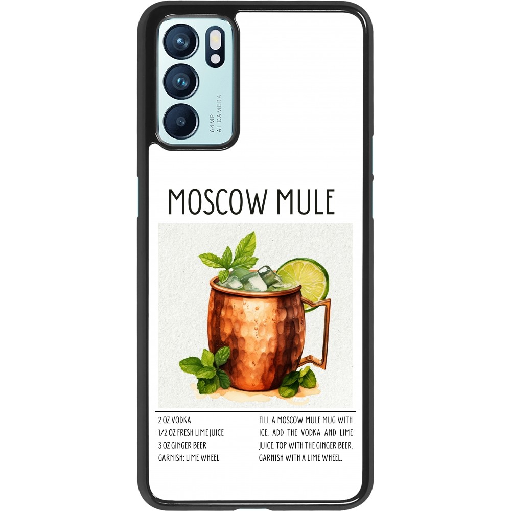 Coque OPPO Reno6 5G - Cocktail recette Moscow Mule