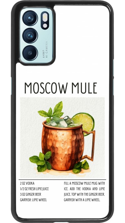Coque OPPO Reno6 5G - Cocktail recette Moscow Mule