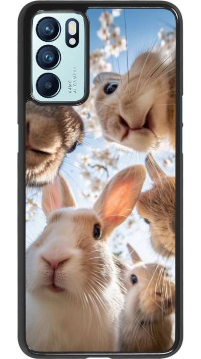 Coque OPPO Reno6 5G - Easter 2026 Rabbits