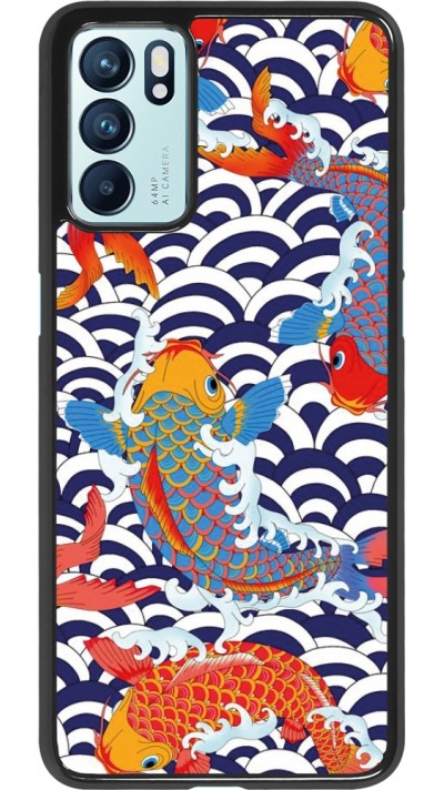 OPPO Reno6 5G Case Hülle - Easter 2023 japanese fish