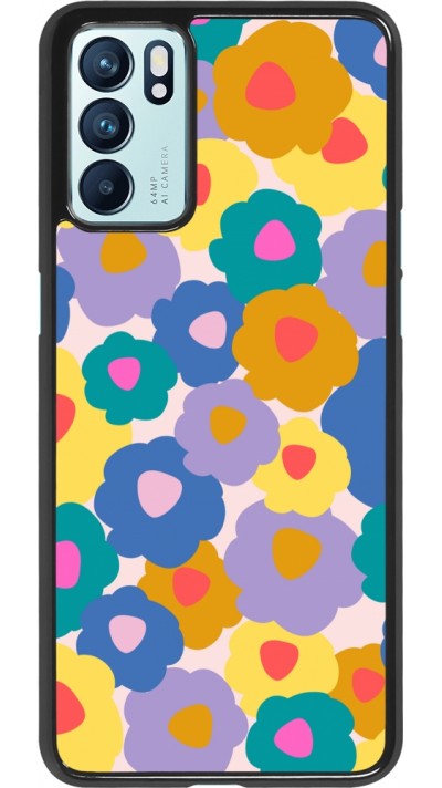 Coque OPPO Reno6 5G - Easter 2024 flower power