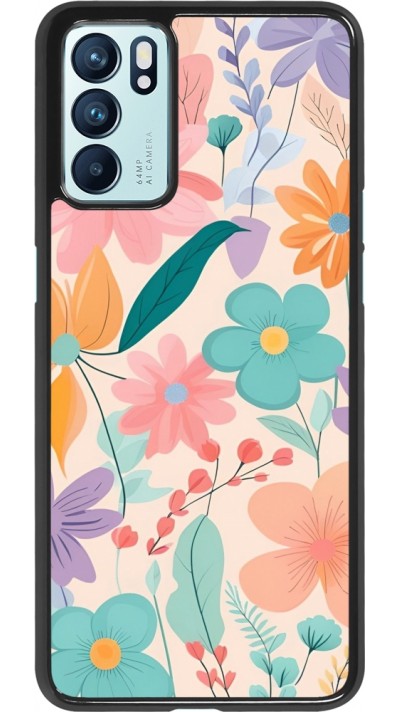 Coque OPPO Reno6 5G - Easter 2024 spring flowers