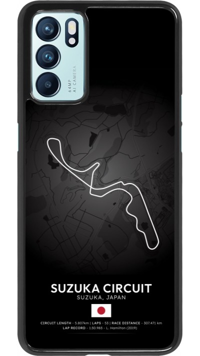 Coque OPPO Reno6 5G - F1 Track 2025 Japan