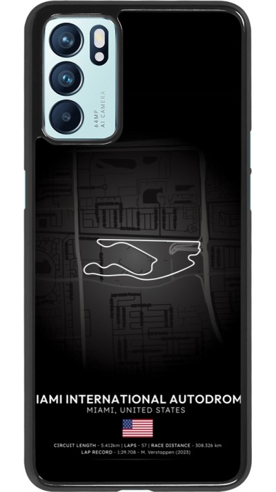 Coque OPPO Reno6 5G - F1 Track 2025 Miami