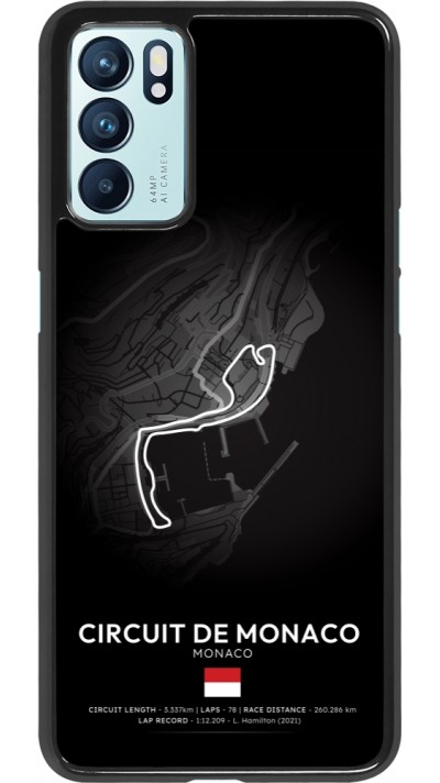 Coque OPPO Reno6 5G - F1 Track 2025 Monaco
