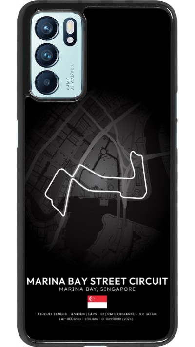 Coque OPPO Reno6 5G - F1 Track 2025 Singapore