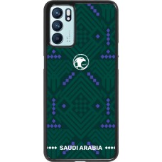 OPPO Reno6 5G Case Hülle - Saudi Arabien 2026 personalisierbares Fussballtrikot