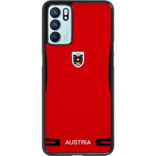 Coque OPPO Reno6 5G - Maillot de football Autriche 2026 personnalisable