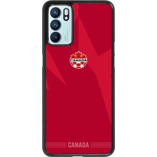 Coque OPPO Reno6 5G - Maillot de football Canada 2026 personnalisable