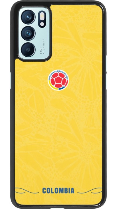 Coque OPPO Reno6 5G - Maillot de football Colombie 2026 personnalisable