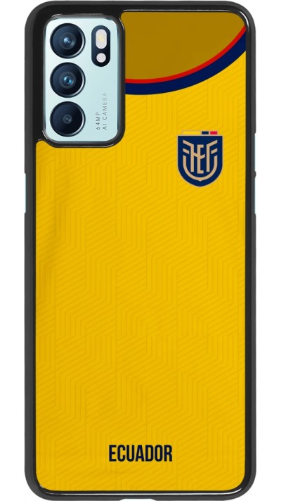 Coque Oppo Reno6 5G - Maillot de football Equateur 2022