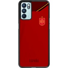 Oppo Reno6 5G Case Hülle - Spanien 2022 personalisierbares Fußballtrikot