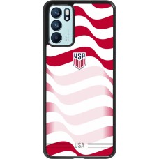 Coque OPPO Reno6 5G - Maillot de football États-Unis 2026 personnalisable