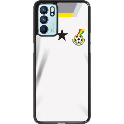 Oppo Reno6 5G Case Hülle - Ghana 2022 personalisierbares Fussballtrikot
