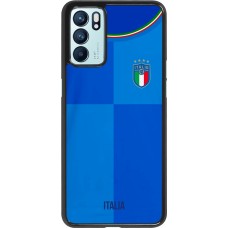 Oppo Reno6 5G Case Hülle - Italien 2022 personalisierbares Fußballtrikot