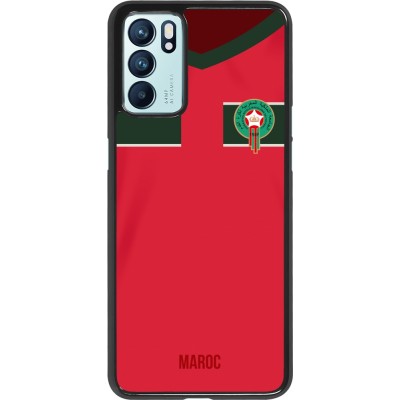 Oppo Reno6 5G Case Hülle - Marokko 2022 personalisierbares Fussballtrikot