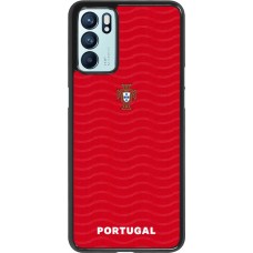 Coque OPPO Reno6 5G - Maillot de football Portugal 2026 personnalisable