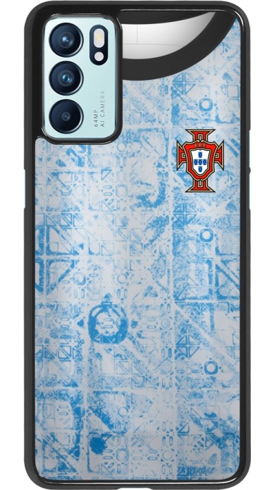 OPPO Reno6 5G Case Hülle - Portugal Away personalisierbares Fussballtrikot