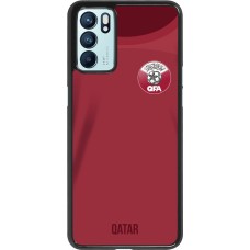 Oppo Reno6 5G Case Hülle - Katar 2022 personalisierbares Fussballtrikot
