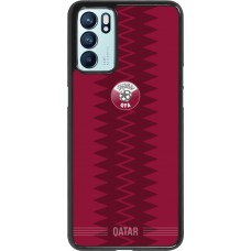 Coque OPPO Reno6 5G - Maillot de football Qatar 2026 personnalisable